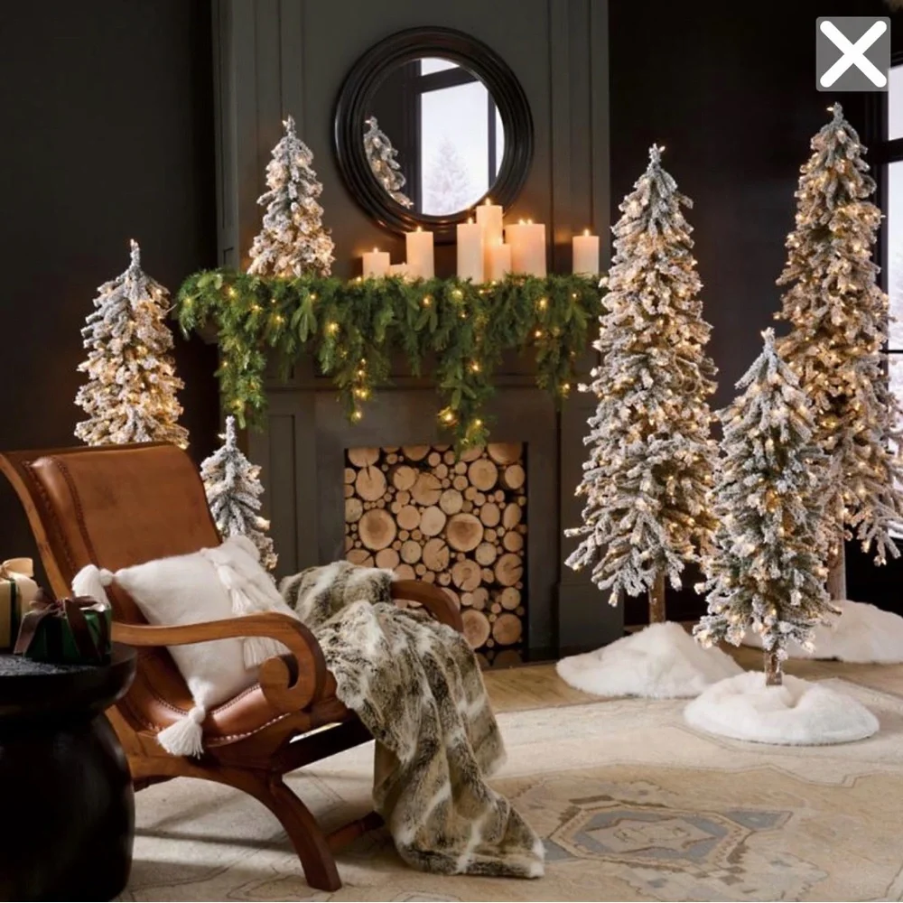 Frontgate Cascading Garland 6 FT - NWT